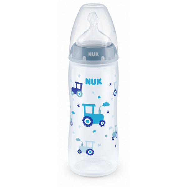 Продукт NUK First Choice РР Temperature control - Шише 360мл силикон микс XL + box - 0 - BG Hlapeta